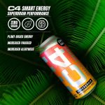 C4 Smart Energy Drink - Sugar Free Performance Fuel & Nootropic Brain Booster， Coffee Substitute or Alternative | Peach Mango Nectar 12 Oz - 12 Pack - Image 6
